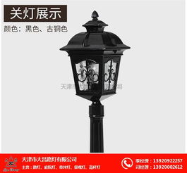 北京草坪灯与园林草坪灯 天津市大昌路灯公司的优质选择